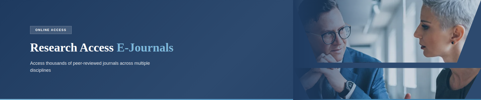 E-Journals Banner 1